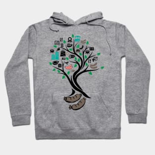 BBQ Grilling Grill Tree Of Life Yoga Celtic Viking Yggdrasil Hoodie